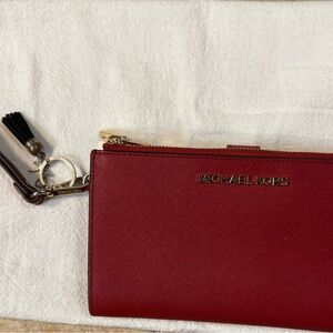 Michael Kors Scarlet Wristlet with Tassel